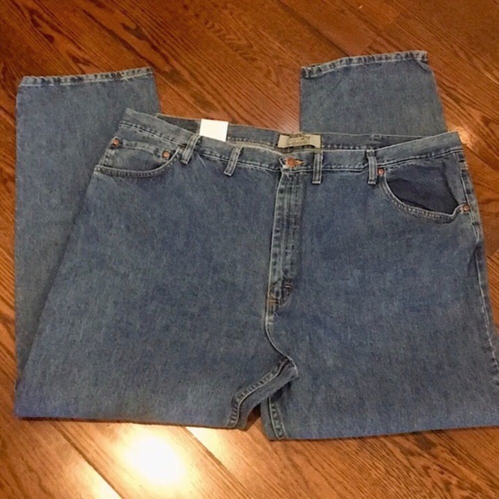 WRANGLER Mens Straight Leg Jeans 46 x 30 NWT - Picture 4 of 7